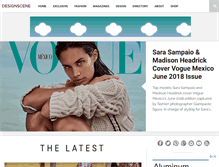 Tablet Screenshot of designscene.net